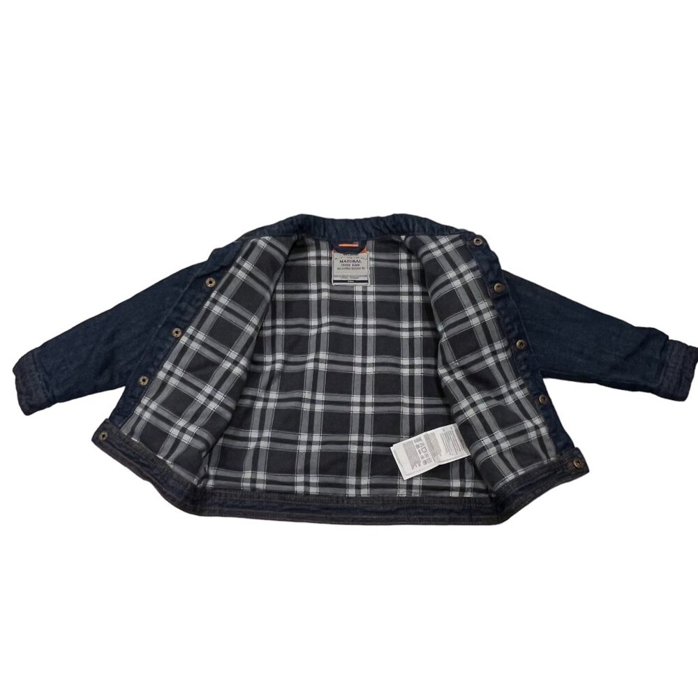 Mayoral Kids Lined Denim Jacket, 24 mos